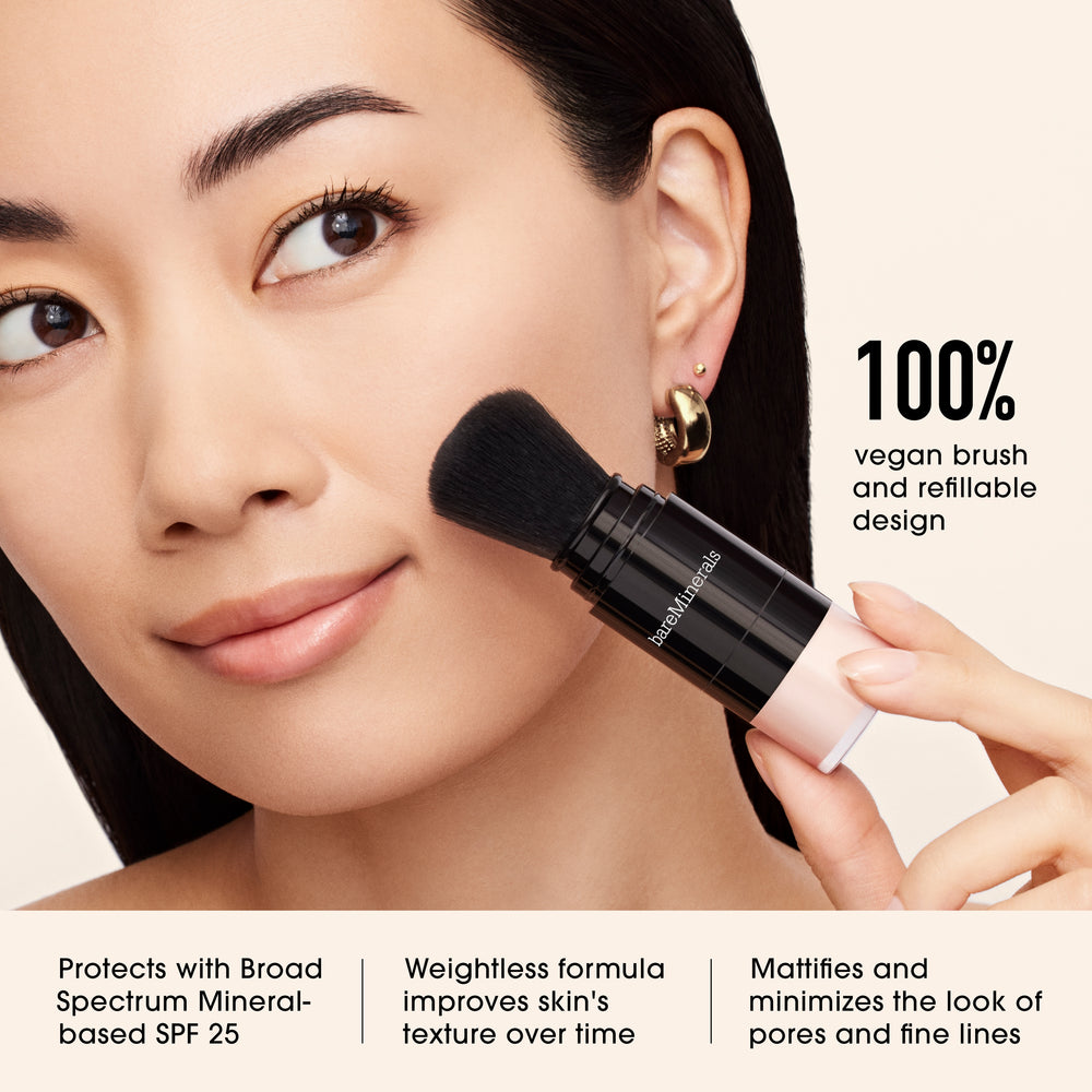 Translucent Mineral Powder SPF 25 PA++ | Sunscreen Powder Brush - Image 8