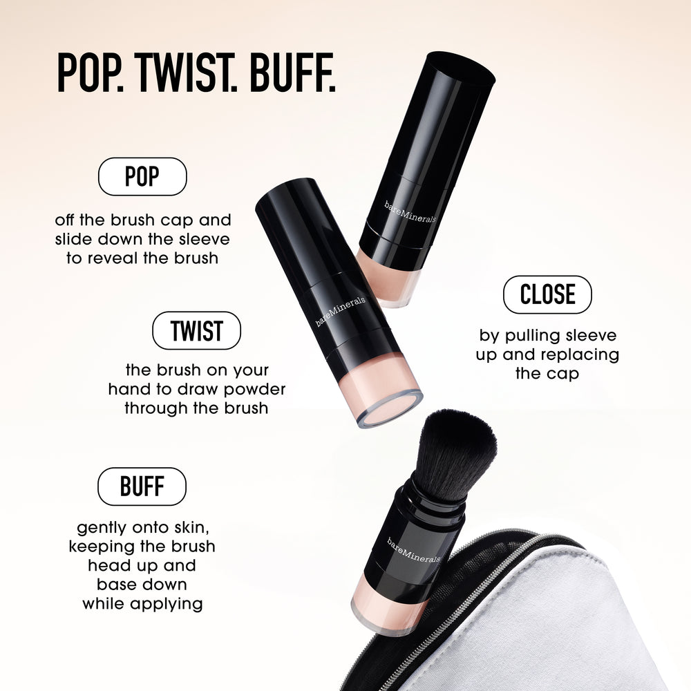 Translucent Mineral Powder SPF 25 PA++ | Sunscreen Powder Brush - Image 9