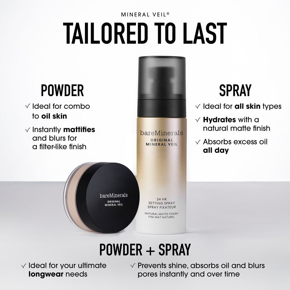 Original Mineral Veil 24HR Natural Matte Setting Spray - Image 8