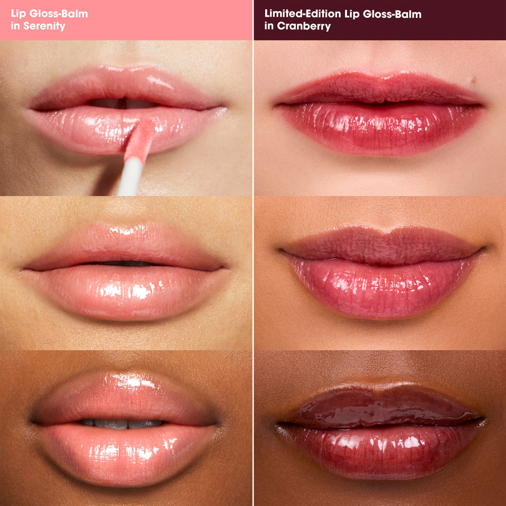Gloss-Balm Duo | Hydrating Shine Holiday Set | bareMinerals - Image 3