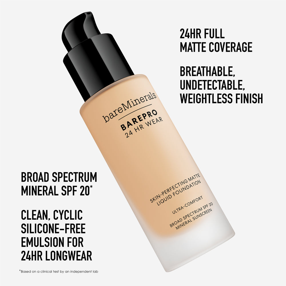 BarePro Skin-Perfecting Matte Liquid Foundation Mineral SPF 20 - Image 8