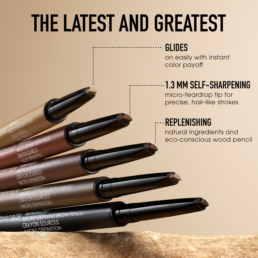 Mineralist Micro-Defining Eyebrow Pencil | Fill & define eyebrows - Image 6