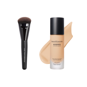 BAREPRO Liquid Foundation & Luxe Brush Set